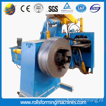 Thin sheet leveling and cut to length machine